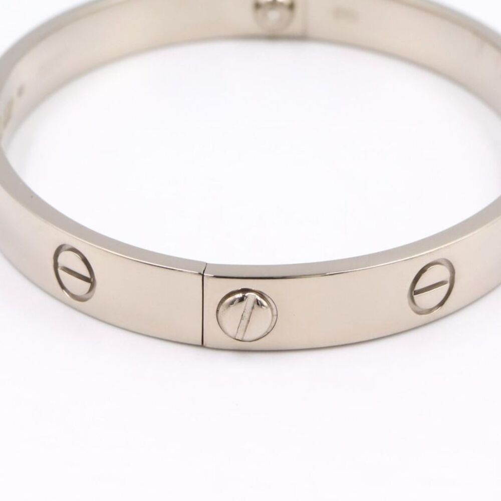 Cartier Love Bracelet K18WG White Gold - Picture 2 of 7